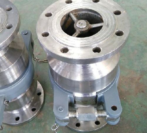 低溫天燃氣法蘭拉斷閥